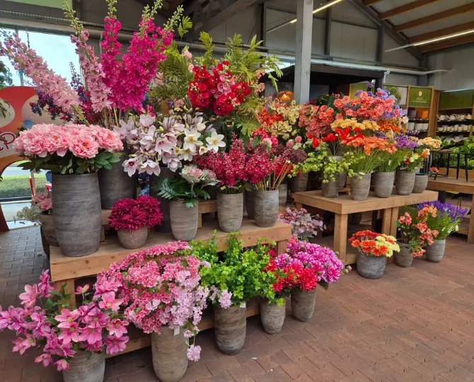 Zijdebloemen